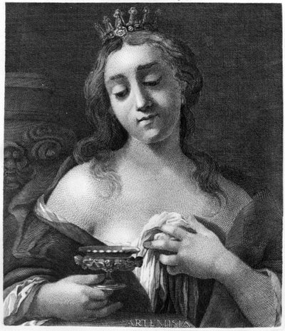 Artemisia of Caria by English School